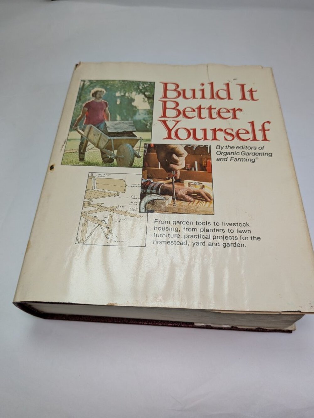 VTG 1977 Build It Better Yourself Gardening Book DIY Homesteading Blueprints